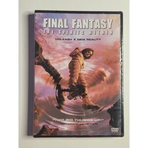 Final Fantasy The Spirits Within DVD 2001 Sci-Fi Movie New Factory Sealed